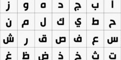 الحروف الأبجدية العربية أبجد هوز
