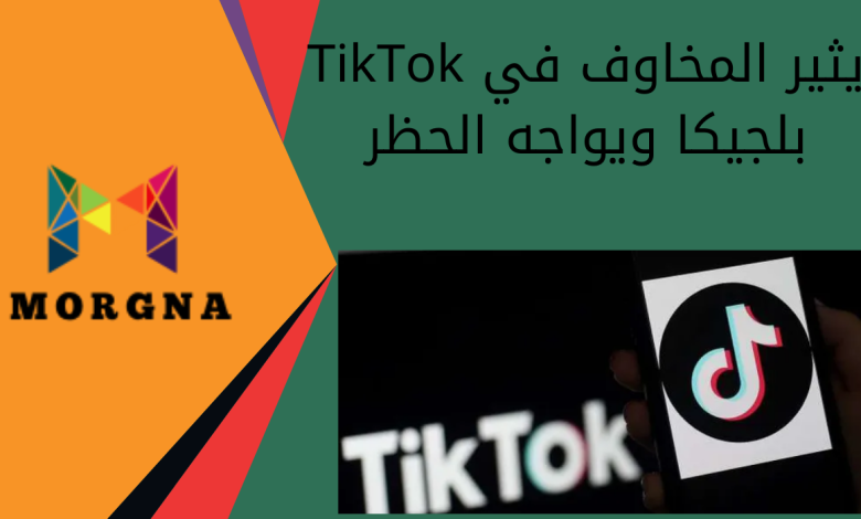 TikTok يثير المخاوف في بلجيكا ويواجه الحظر