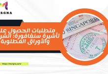متطلبات الحصول على تأشيرة سنغافورة الشروط والأوراق المطلوبة